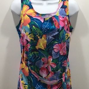 Hilo Hattie floral dress junior XS